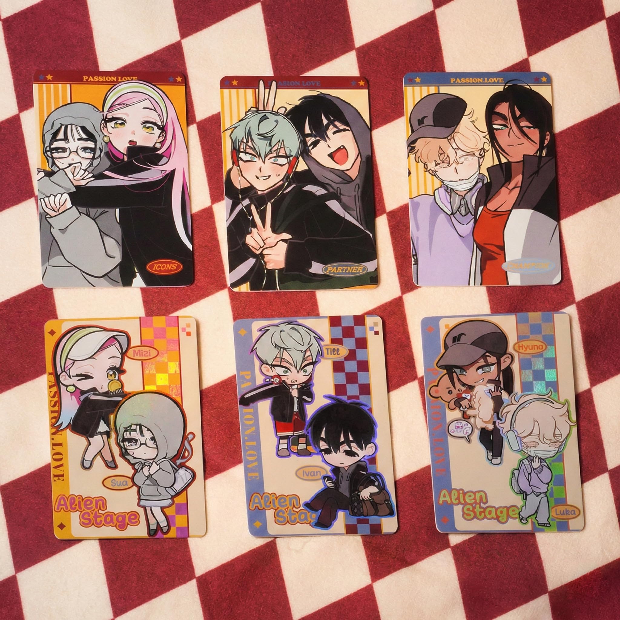 Alien Stage Partner Series Collectible Photocards - Officially Licensed ALNST 6-Card Pack, Premium Anime Merch for Fans - Image 3