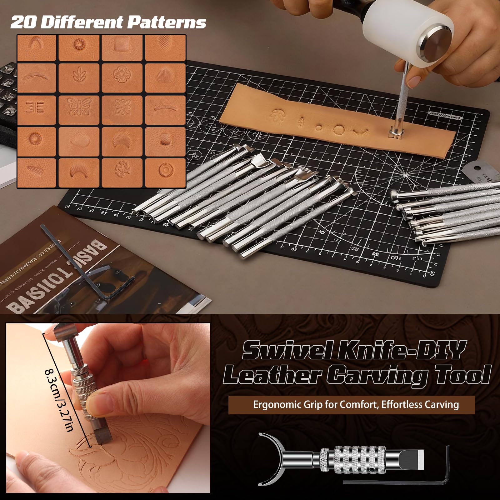 Leather Working Kit - Craft Leather Like a Pro -4
