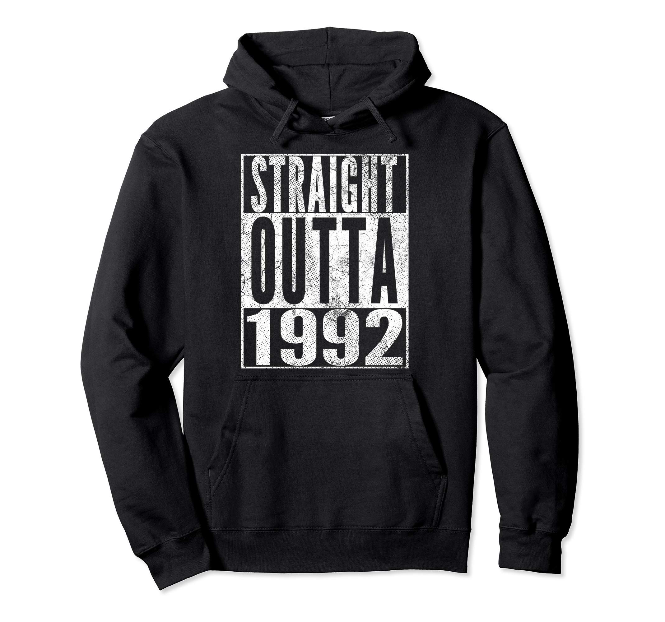 Straight Outta 1992 30th Birthday Gift Shirt 30 Years Old Pullover Hoodie
