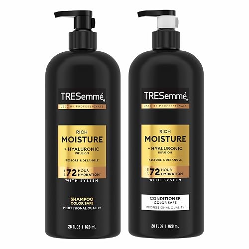 TRESemmé Rich Moisture Shampoo and Conditioner 2 Count 28 oz