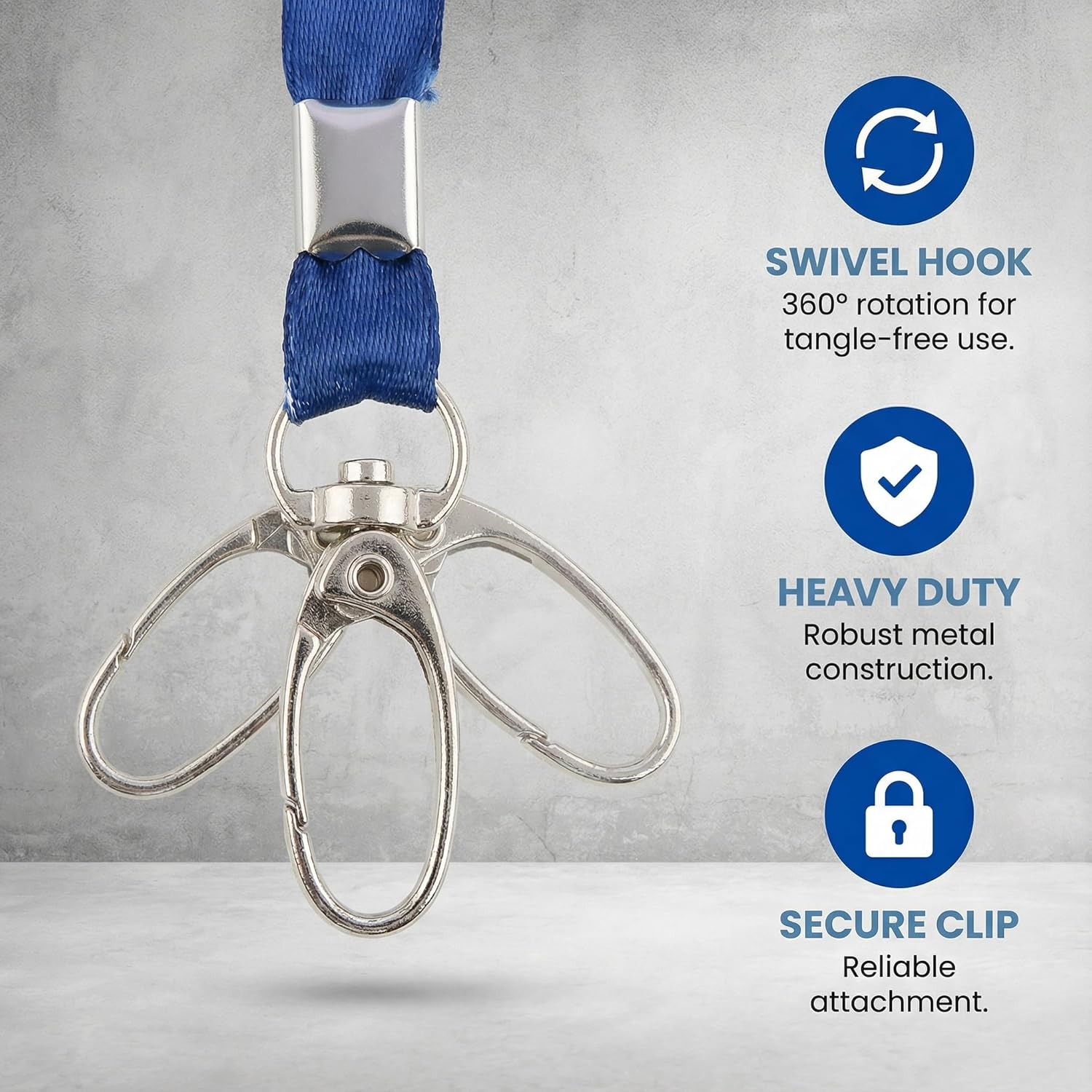 50 Pcs Lanyards For Id Badges And Keys Lanyard Bulk with Swivel Hook Lanyard Strap for Cruise Phone Keychain Name Tag - Image 6