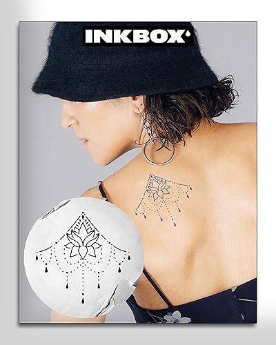 Inkbox - Tatuajes temporales de larga duración, tinta prémium, impermeable, a mano alzada
