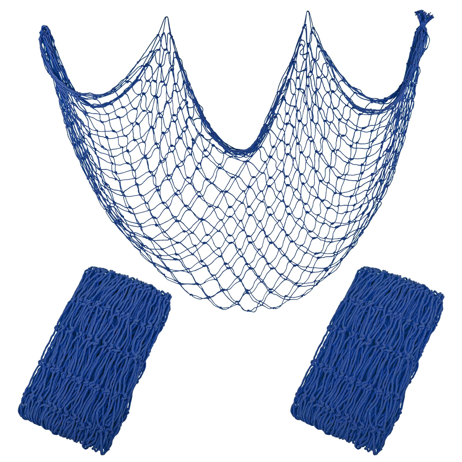 YuanDe 2 Pack Fish Net Decorations for Party