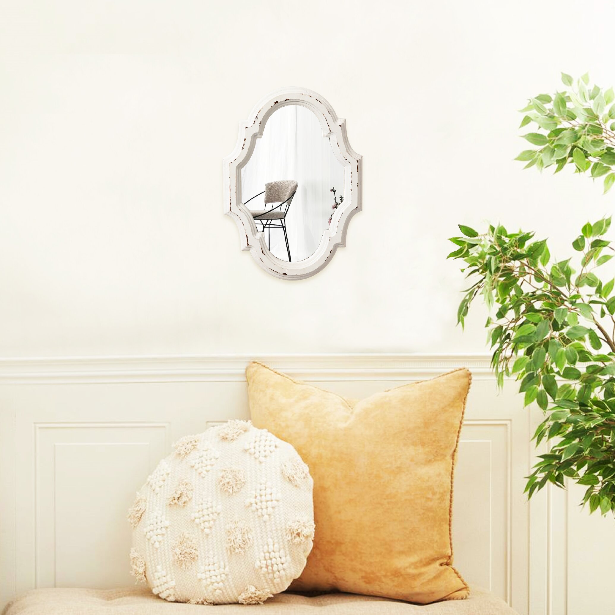 Amazon.com: Sintosin Small Vintage Oval Mirrors for Wall