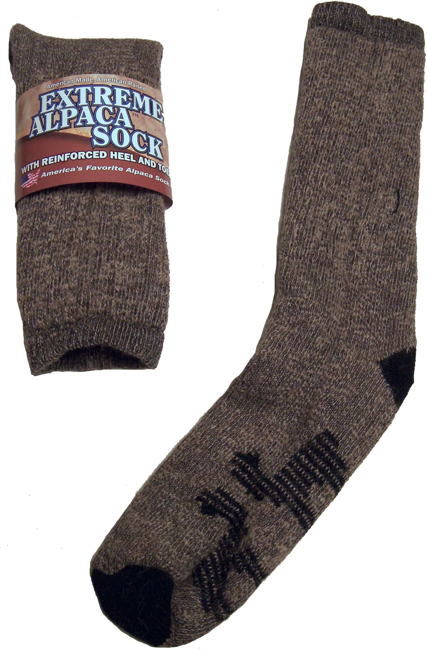 Extreme Alpaca Crew Sock Sz SMALL! (Fit Men's Shoe 4-7, Ladies' 5-8 or Child 9-13)