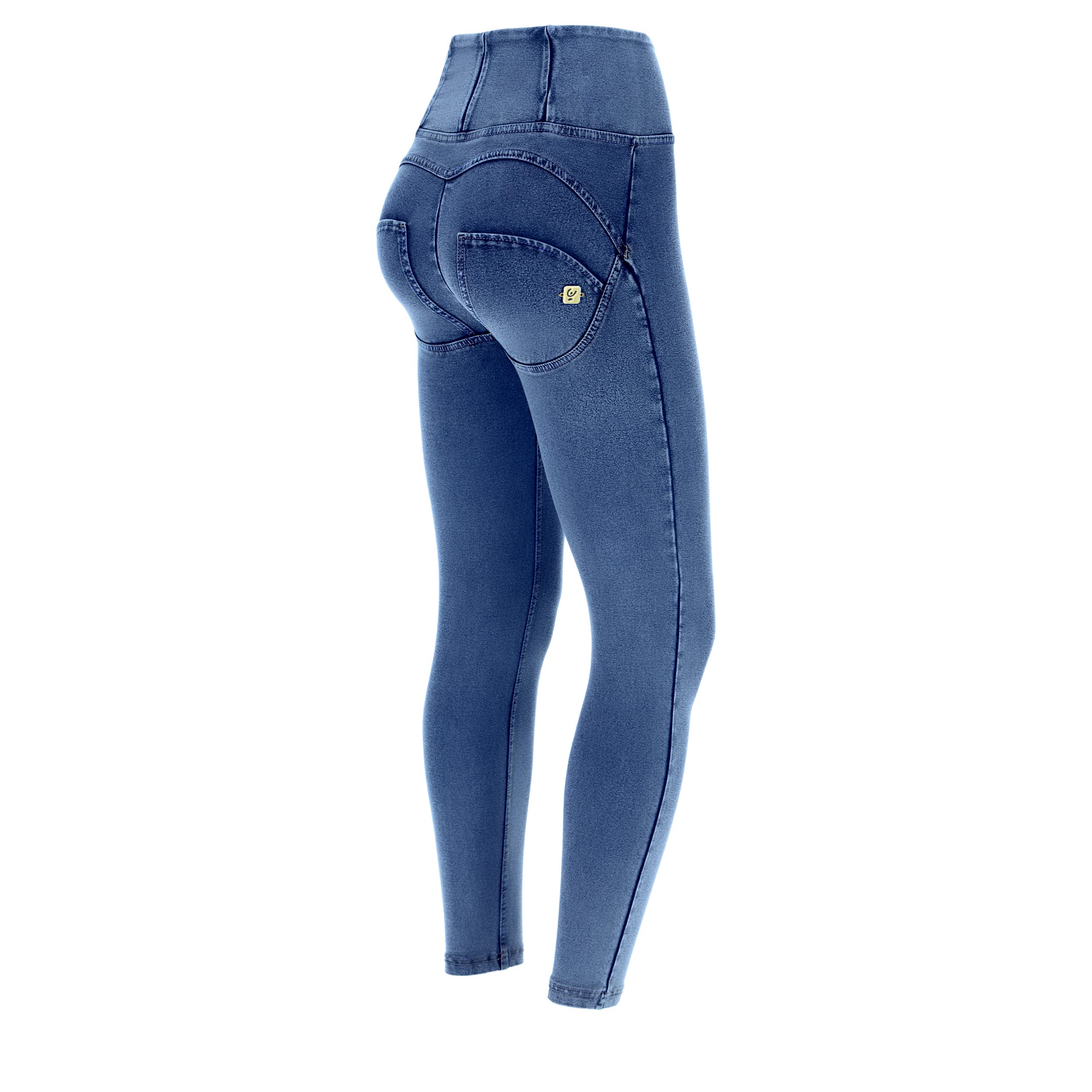 FREDDY WR.UP Jeggings Push up WR.UP® 7/8 Super Skinny w organicznej koszulce