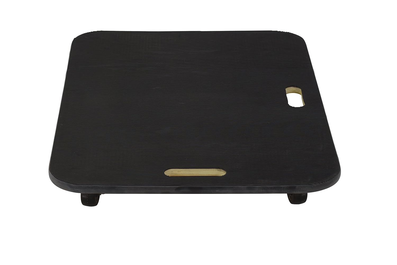 Vestil FWD-2436-3R Fiber Wood Dolly with Rubber Casters 45 In. x 45 In. x 39 In. 24 In. x 36 In. 600 Lb. Capacity Black