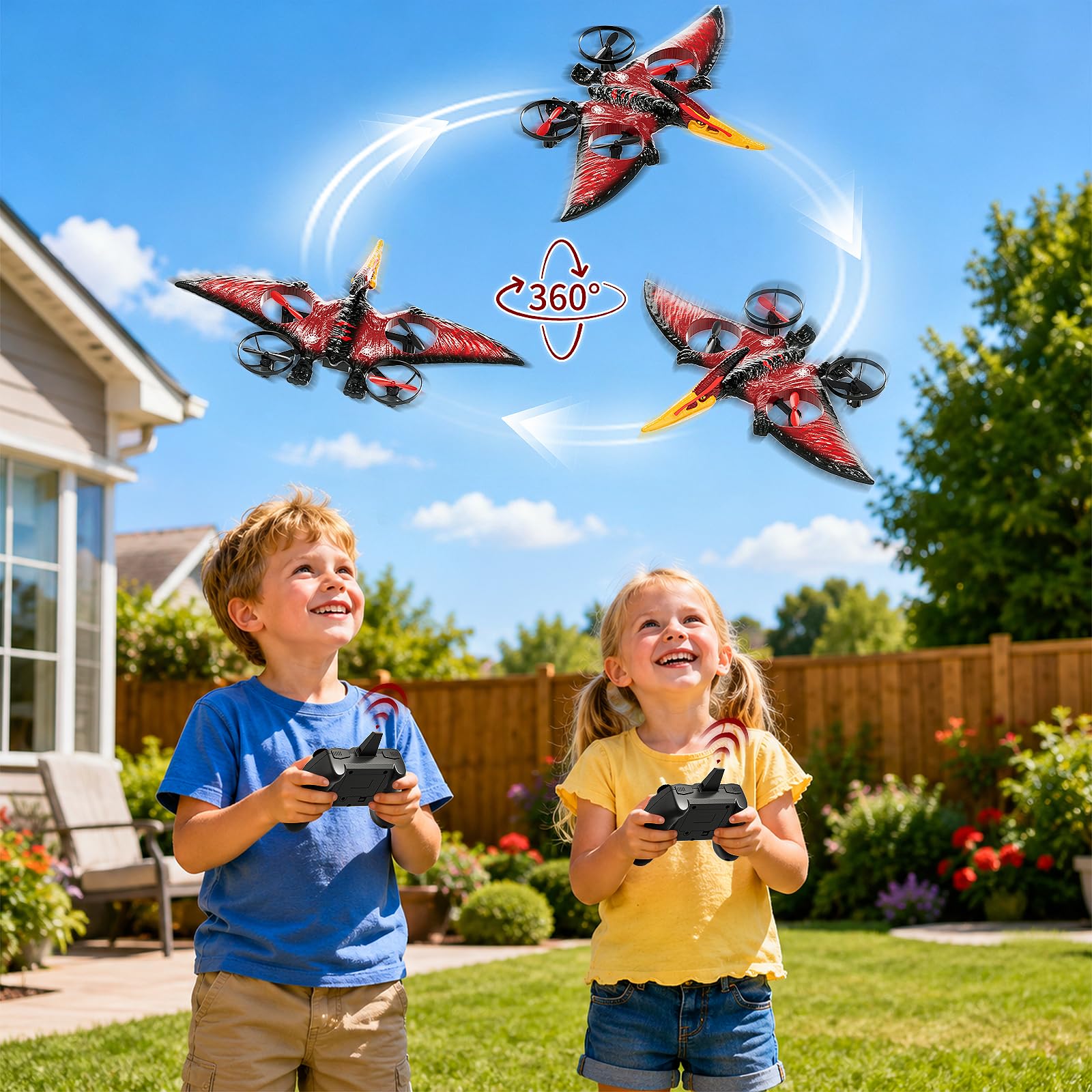 Dinosaur RC Airplane - Kids Foam Pterosaur Drone -2 Dinosaur RC Airplane - Kids Foam Pterosaur Drone -2