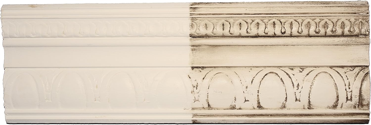 Retique It Chalk Furniture Paint by Renaissance DIY, Wax Kit, 02 Ivory Tower-Antique White, 32 Ounces,7