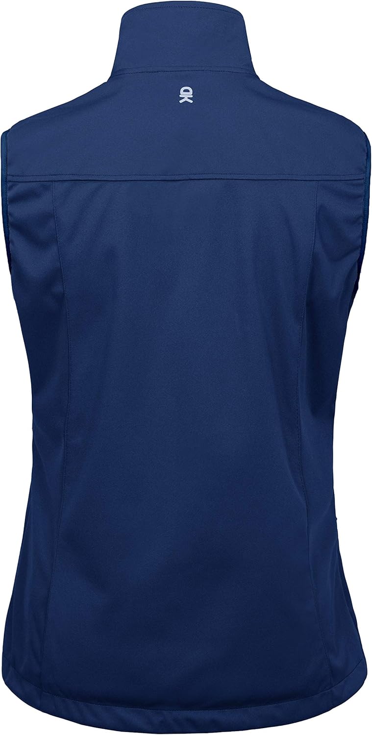 Little Donkey Andy Women's Lightweight Softshell Vest, Windproof Sleeveless Jacket for Running Hiking Travel - Image 2