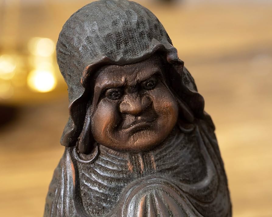 Amazon｜達磨大師坐禅像（壱号サイズM） 少林山達磨寺 祈祷開眼