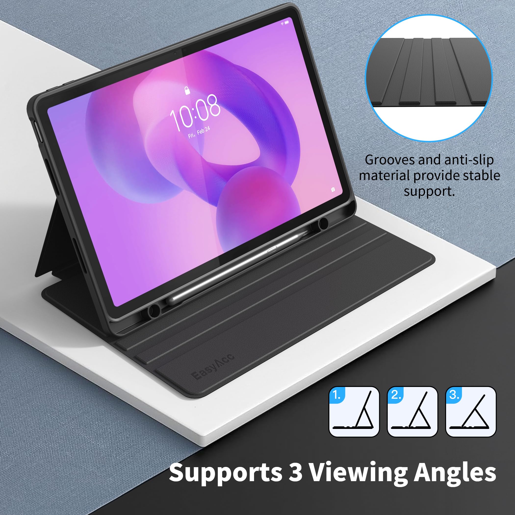 Coque Compatible Avec Lenovo Idea Tab Pro 12.7 Pouces 2025 TB-373FU TB