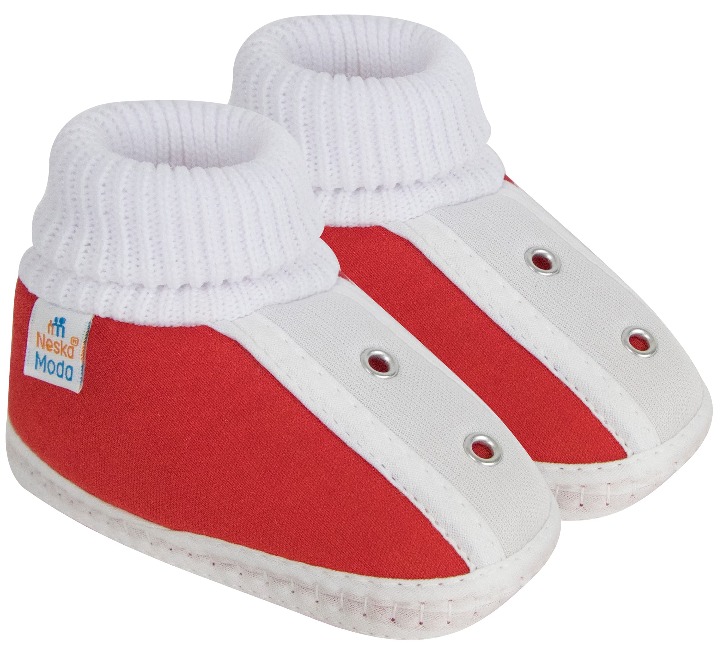 NeskaModa Unisex Baby Booties For 6 To 12 Months (Red) (B01LWXZX9X) Amazon Price History, Amazon Price Tracker