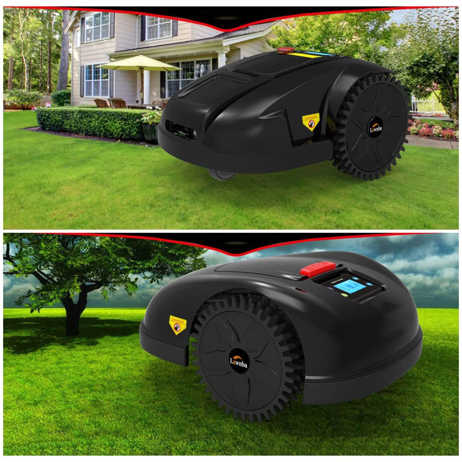 PLABNK Robot Tondeuse à Gazon Intelligent — vue 2