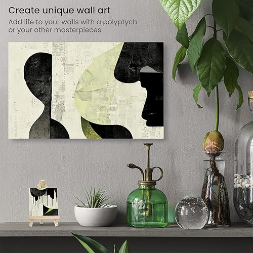 Miniatura 83 de Arteza Lienzo estirado de 8x10, 100% algodón (Juego de 12)