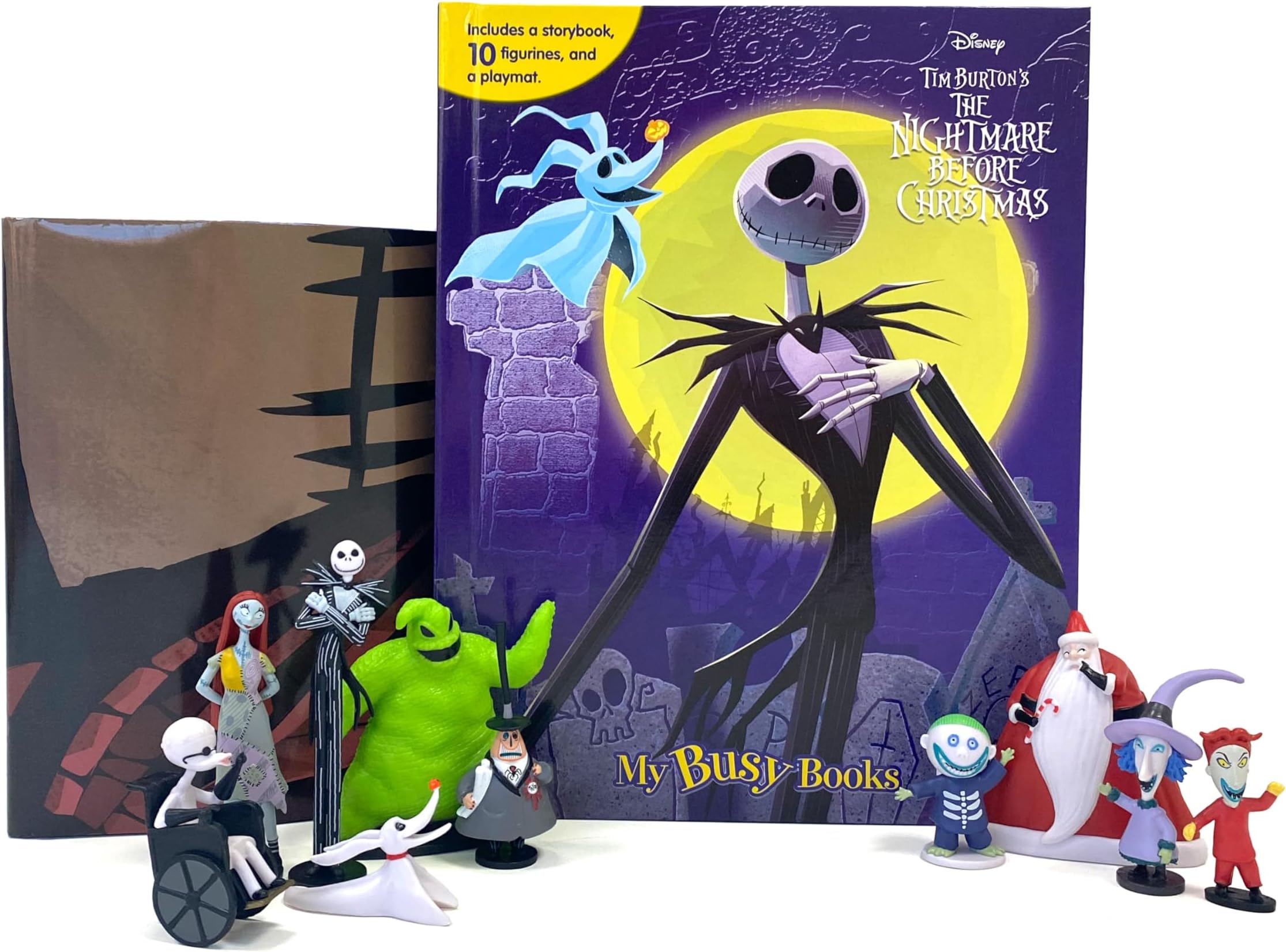 The Nightmare Before Christmas: My Busy Books: With Storybook, 10 Figurines and a Playmat