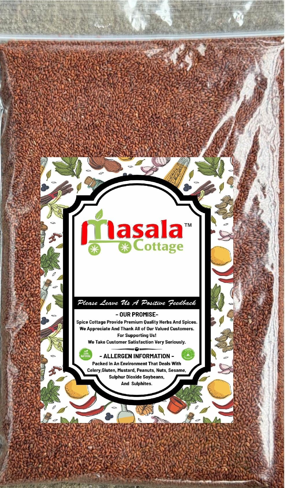 Cress Seeds | Halim Seeds Sprouting Premium Quality By Masala Cottage 50g-1900g (200g)