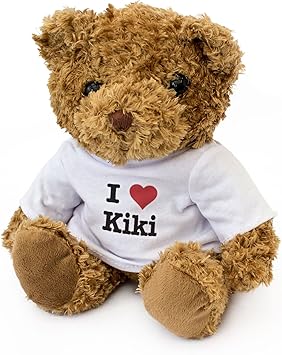 London Teddy Bears I Love Kiki Ours En Peluche Mignon Et Calin Cadeau D Anniversaire Noel Saint Valentin Amazon Fr Jeux Et Jouets