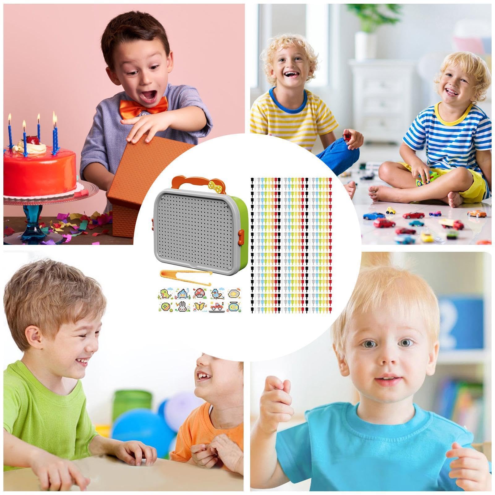 Tablica z kołkami dla dzieci Mushroom Nails edukacyjne zabawki DIY