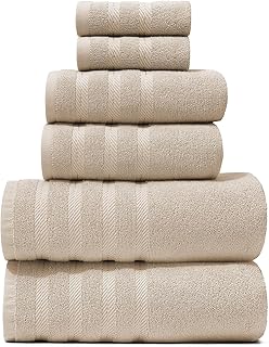 Hearth & Harbor Bath Towels for Bathroom - 100% Ring Spun Cotton Luxury ...