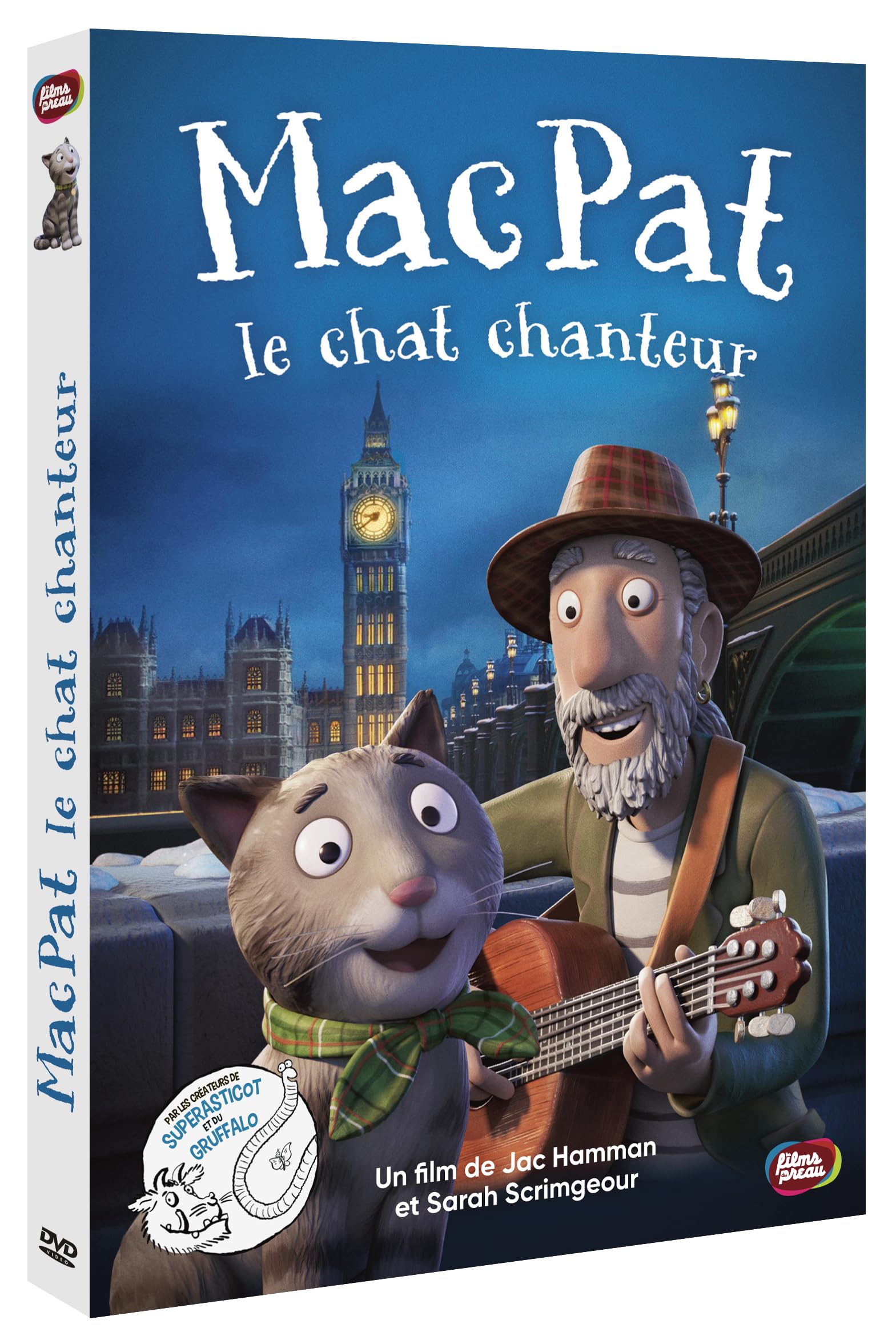 Macpat le Chat Chant - Film DVD avec Livret