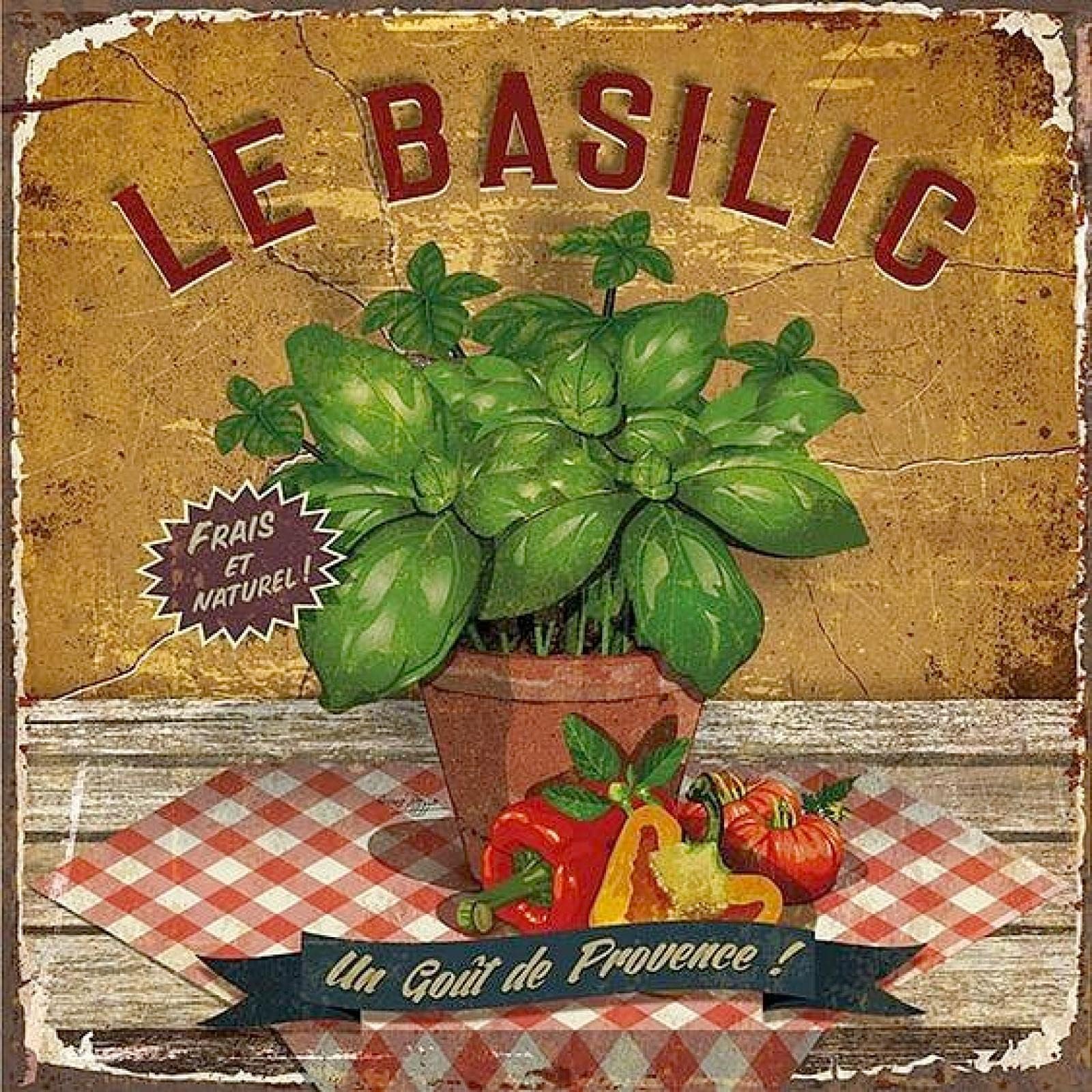 Plaque Banania Tirailleur - Déco Murale/Plaques 30x40 Cm