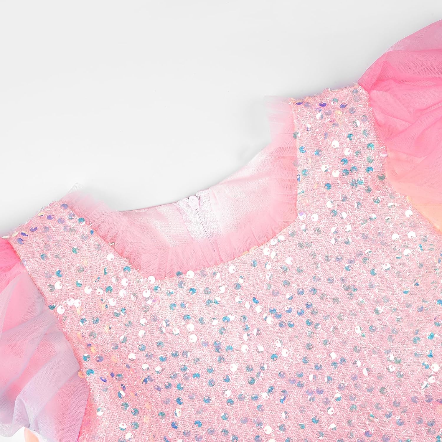 JerrisApparel Girls Princess Puffy Tulle Dress Wedding Pageant Party Prom Formal Ball Gown