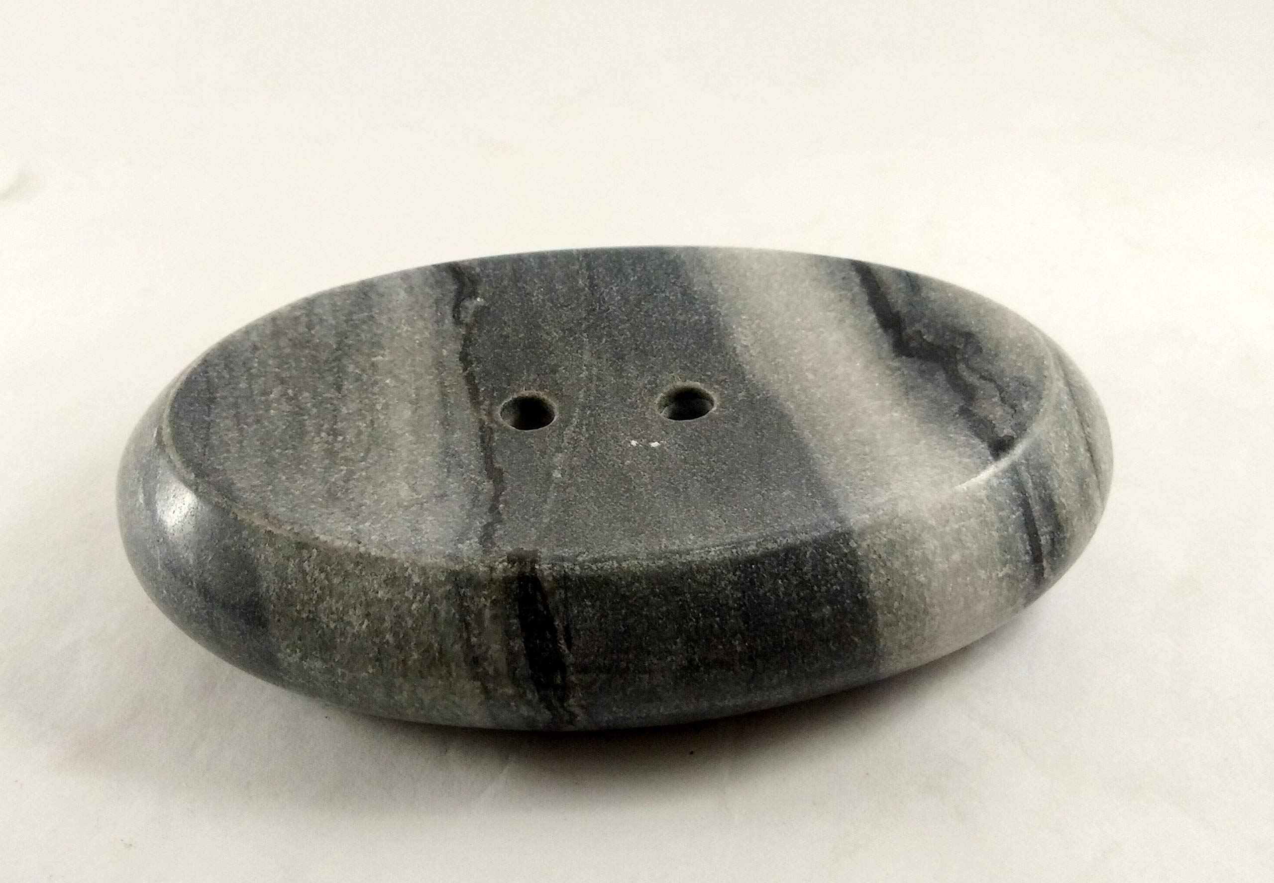 A ONE DESIGN Stylish Natural Marble Stone Soap Dish for Bath, Tub, Wash Basin Kitchen Soap Dish Case Holder Bathroom Accessories (Grey) (B07TKZSCF2) Amazon Price History, Amazon Price Tracker