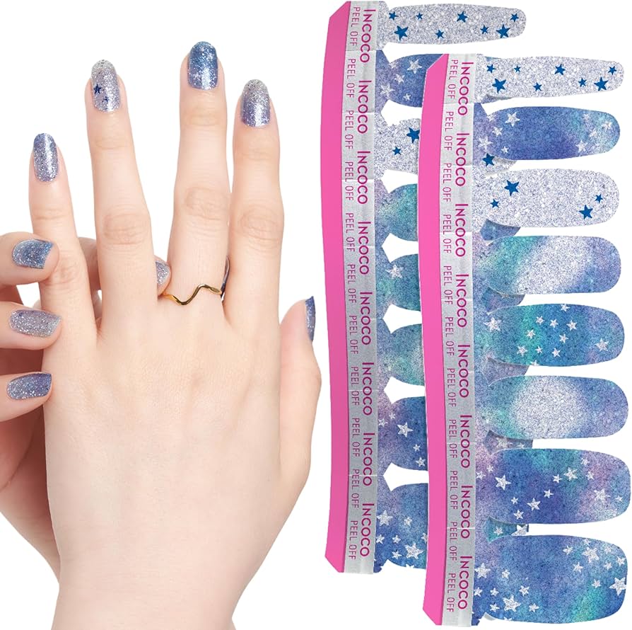 Amazon | INCOCO インココ ネイルシール 貼るだけ マニキュア 硬化不要