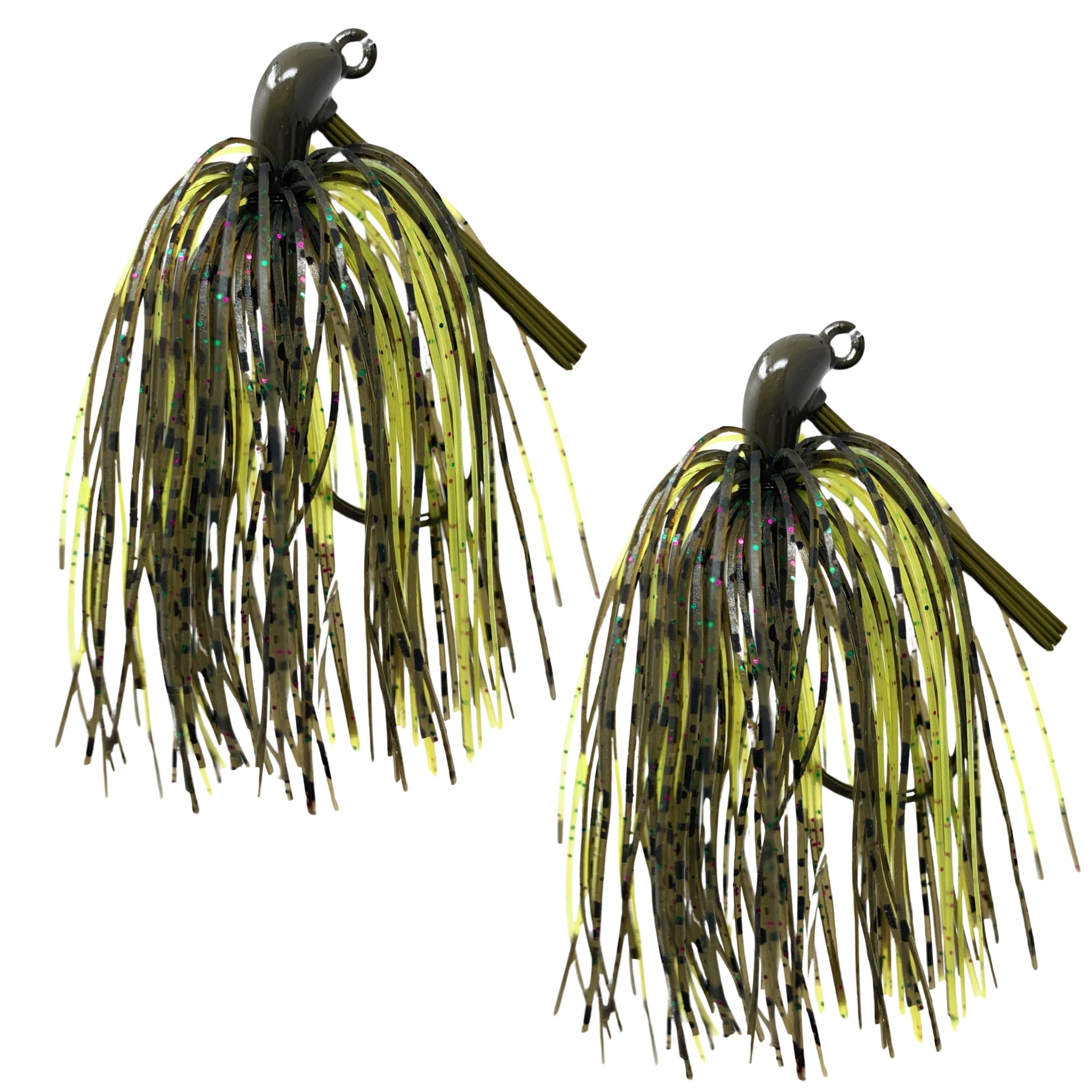 Reaction Tackle Tungsten Flipping Jig for Bass Fishing – Weedless Design with 97% Pure Tungsten Jig Head Fishing Lures - Bass, Pike, Walleye, Muskie