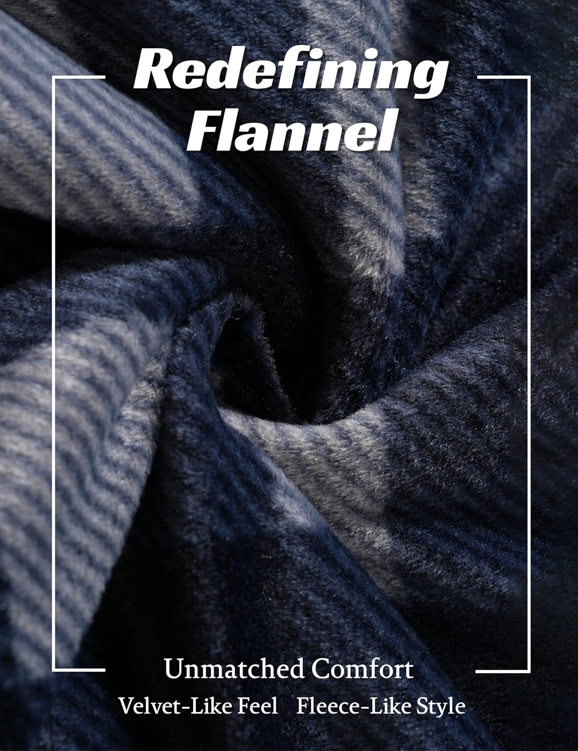 MAGNIVIT Men's Flannel Shirts Long Sleeve Quilted Flannel 5 Pockets Jacket for Men Thermal Plaid Shirt Winter Shacket - Image 5