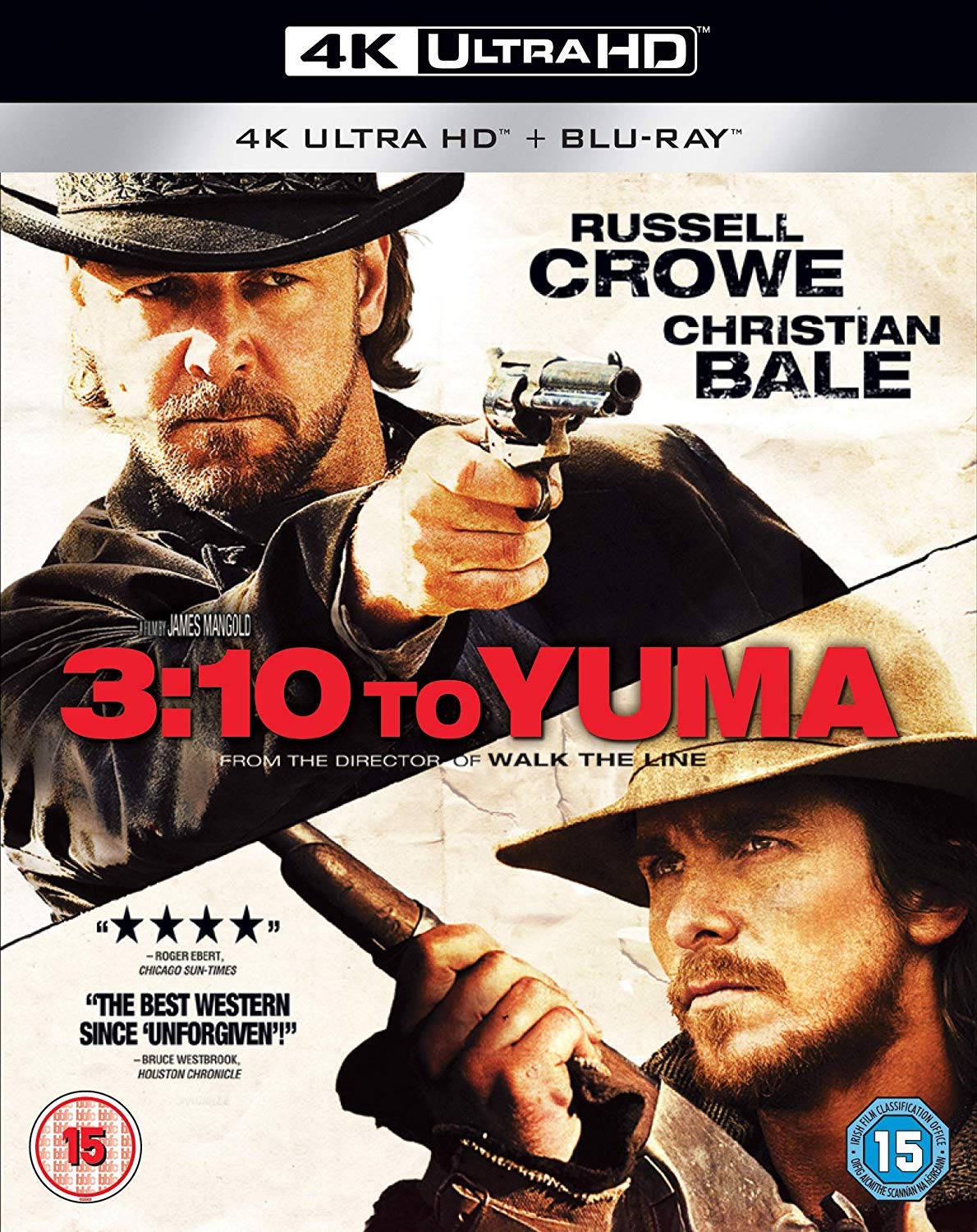 3:10 to Yuma - 4K Ultra HD + Blu- Ray - NEW AND SEALED.