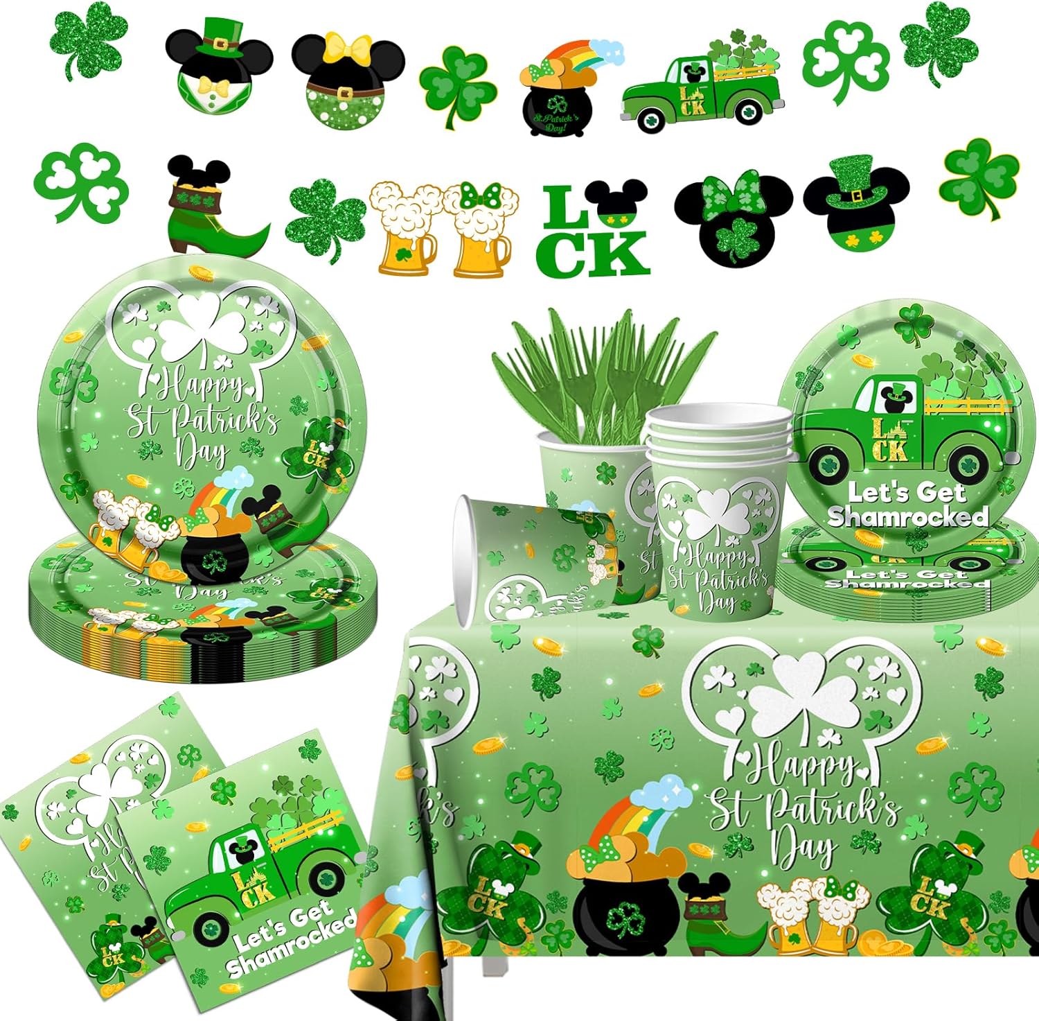 Let The Adventure Begin Baby Shower Tableware,Woodland Baby Shower Plates and Napkins Decorations Cups Banner Tablecloth for Adventure Awaits Baby Shower Boy Mountain Party Decorations