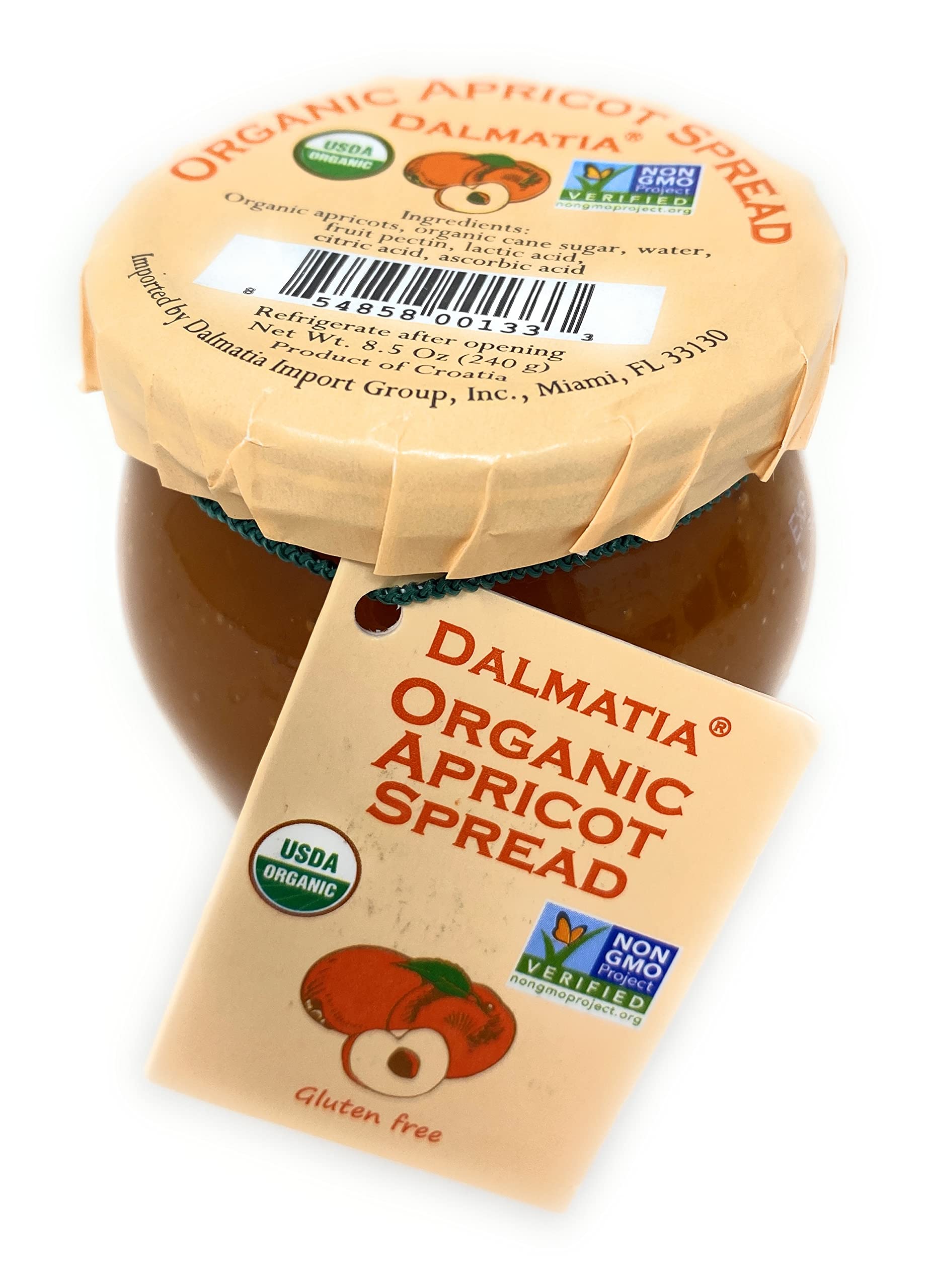 Amazon.com: Organic Apricot Spread 2 PACK - 8.5oz : Grocery