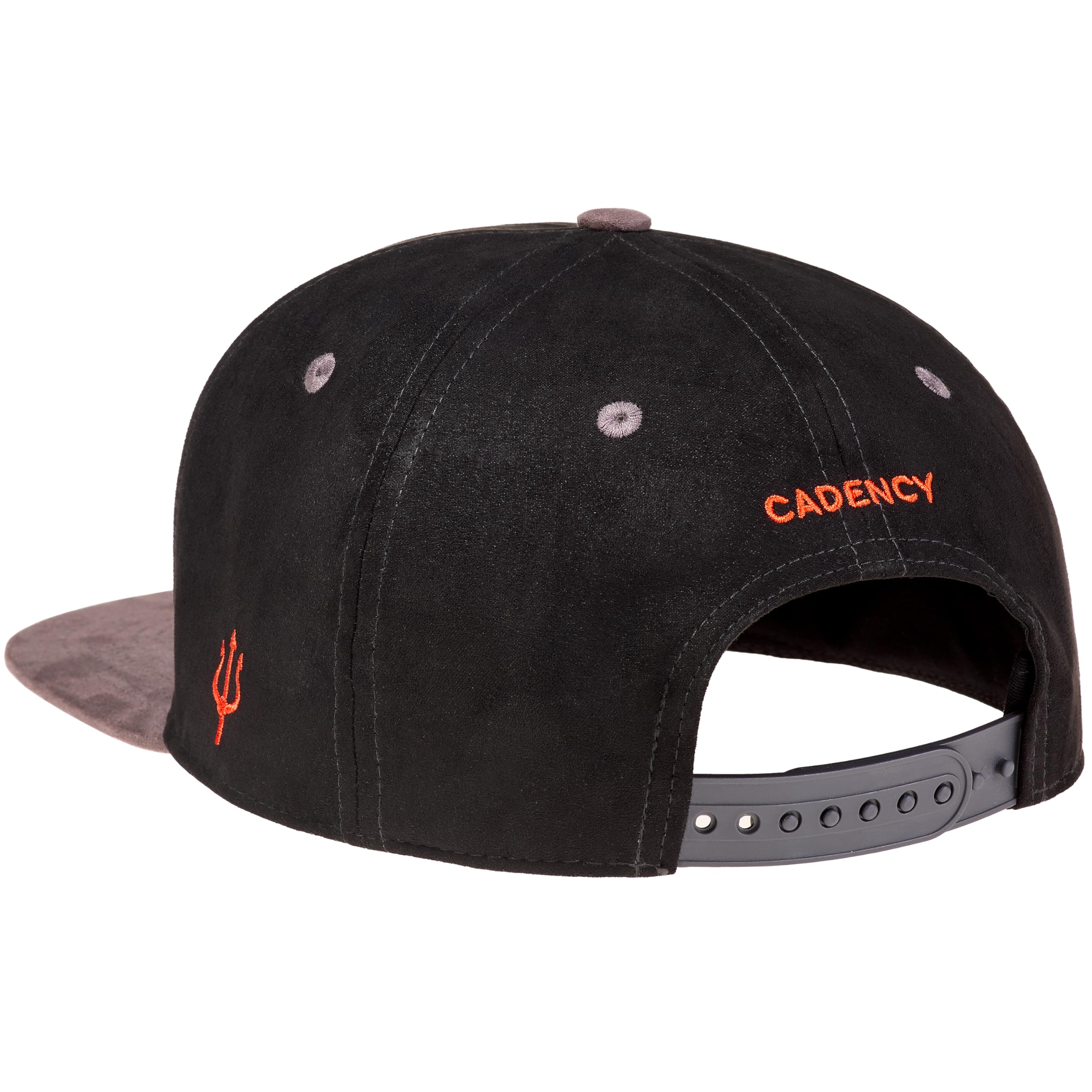 Cadency Gorra de béisbol para hombre y mujer, gorra de béisbol, visera recta, talla ajustable, unisex, Devil - Negro, Talla única