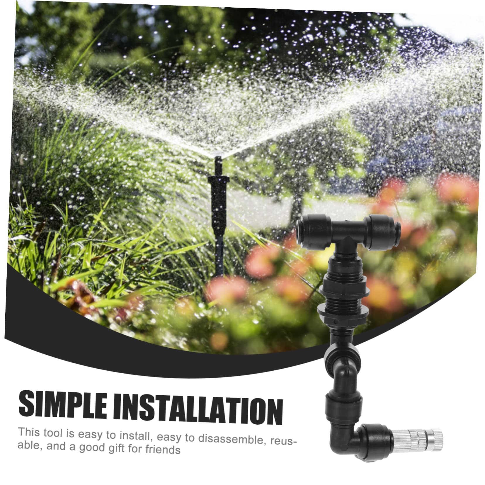Mipcase 4pezzi Ugello Per Terrari Spruzzatore Per Piante e Animali Domestici Effetto Foresta Pluviale Facile Installazione Per e Ambienti Esterni