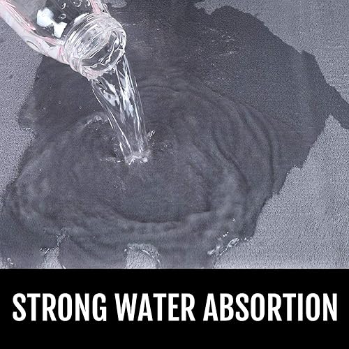 Miniatura 6 de Britimes - Tapetes de baño, tapetes antideslizantes, diseño de girasol amarillo, cubierta lavable, tapetes para decoración de baño, 16 x 24 pulgadas