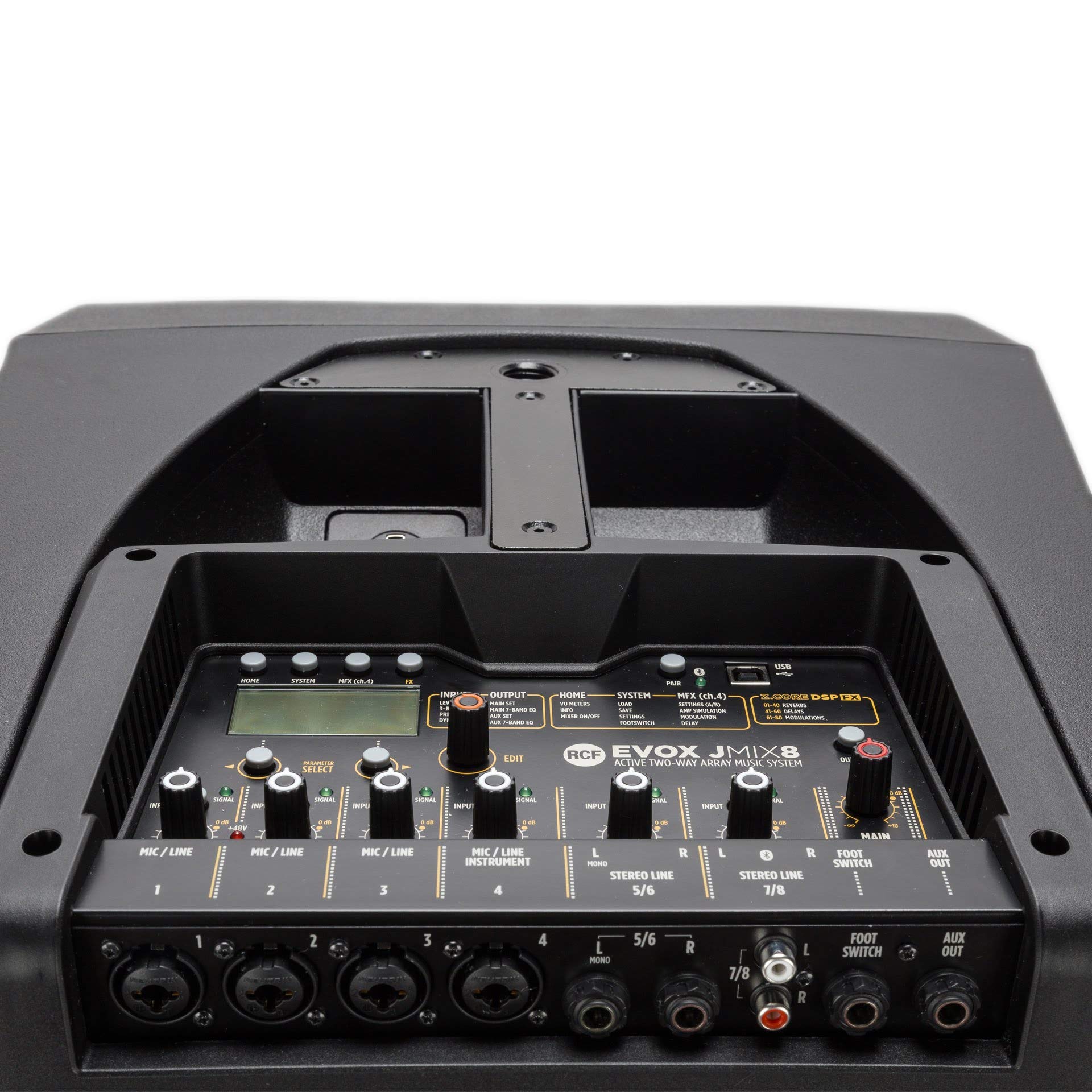 sistema audio a colonna RCF EVOX JMIX8W bianco