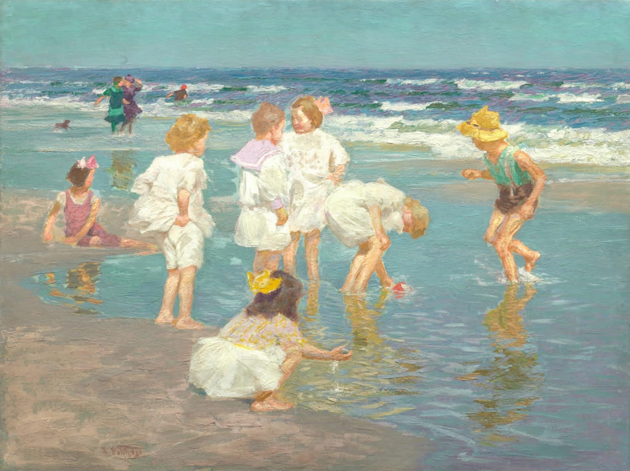 Image sur toile d'art impressionnisme Potthast de qualité premium - 5