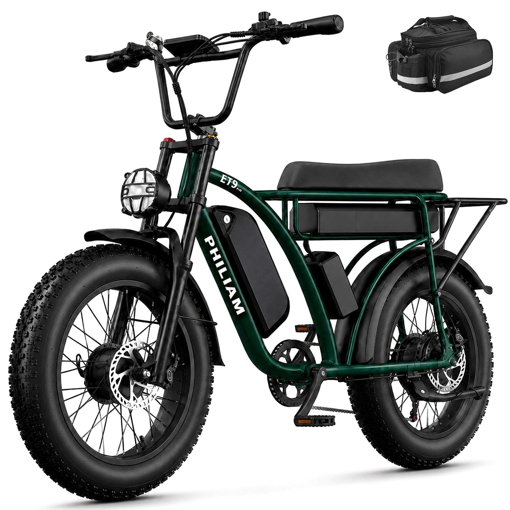 PHILIAM ET9 Dual Battery Cargo Ebike