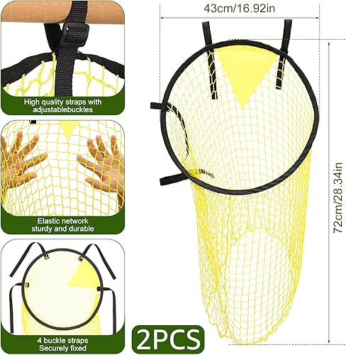 Miniatura 2 de Red de objetivo de fútbol, fácil de colocar y desmontar red de portería de fútbol para entrenamiento de portería y práctica de precisión