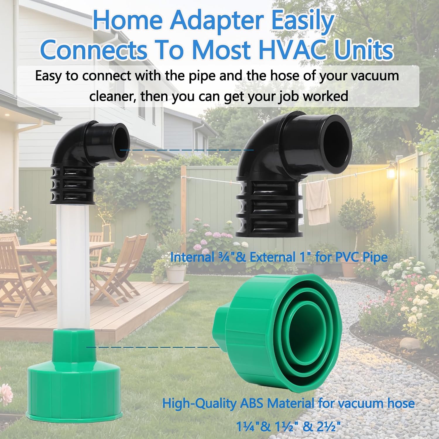 AC Drain Line Cleaner Vacuum Adapter image 5