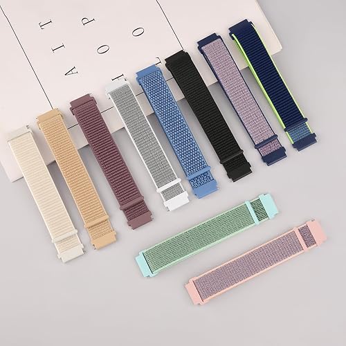 Miniatura 8 de Correa de repuesto para Garmin Vivoactive 4 Watch BandsGarmin Forerunner 255265Forerunner 935945, correas deportivas de nailon para Garmin Venu 3