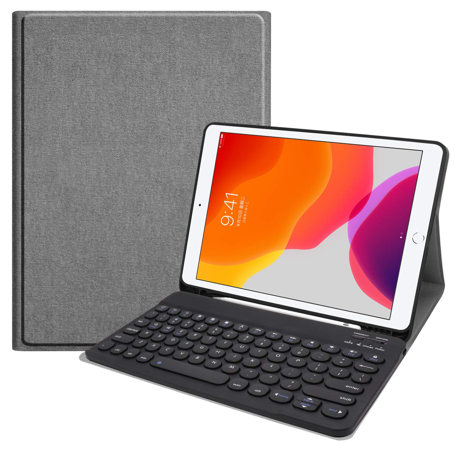 Apple iPad pro 2017 10.5インチ本体 + キーボードカバー Amazon | 7色バックライト付き iPad Pro10.5/Air 3 ケース 2017/2019