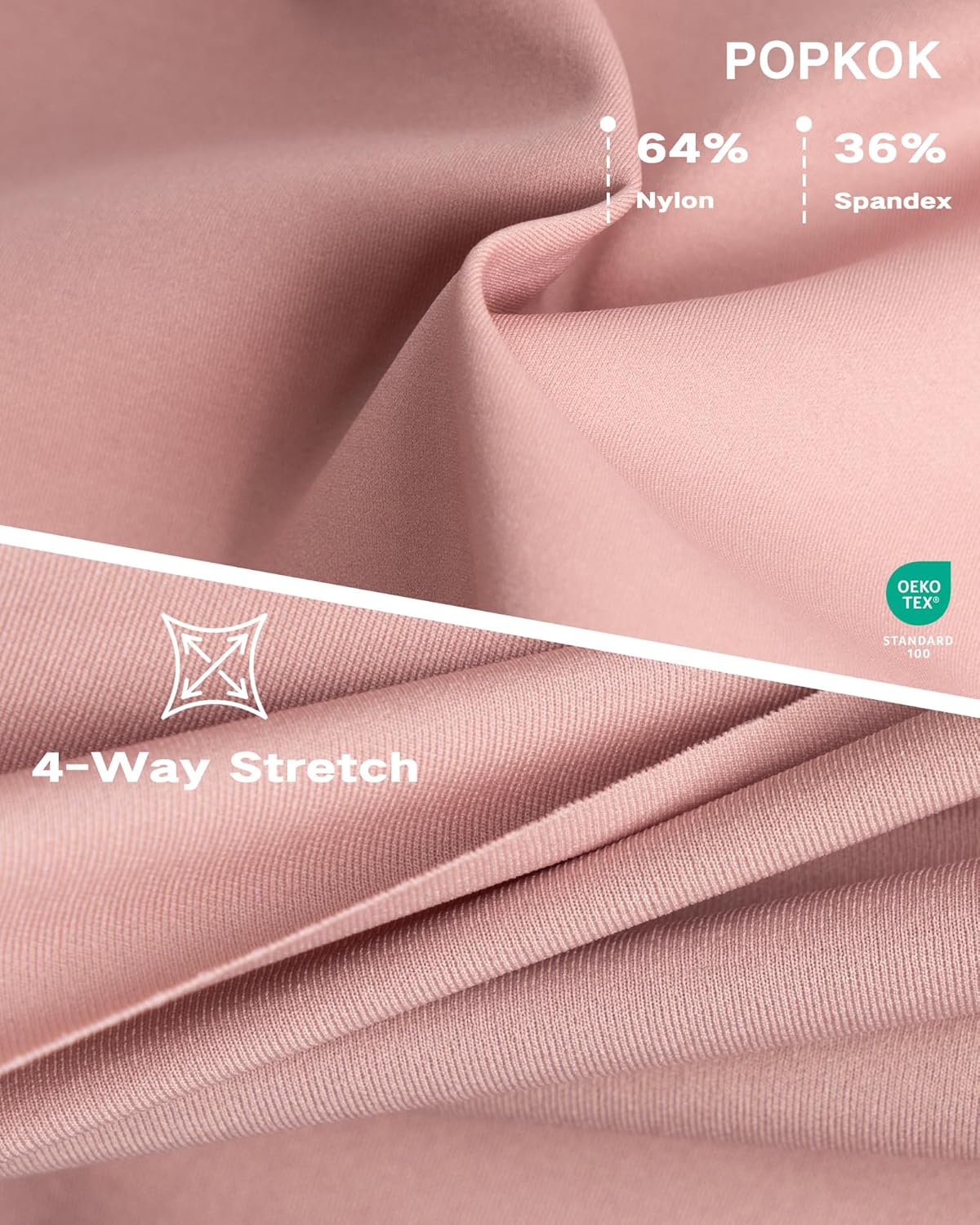 POPKOK Womens Underwear Seamless Stretch No Show Invisible Lightweight Hipster Panties 3-Pack - Image 4