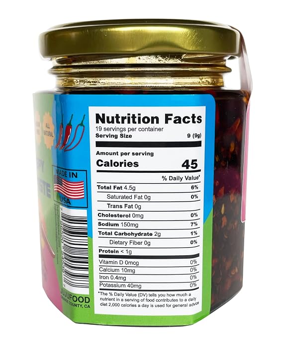 Chili Crispy Lentil Paste-gourmets and chili lovers must, spicy and tasty, vegetarian and gluten free, made in USA with unique fusion of American and Asian flavors