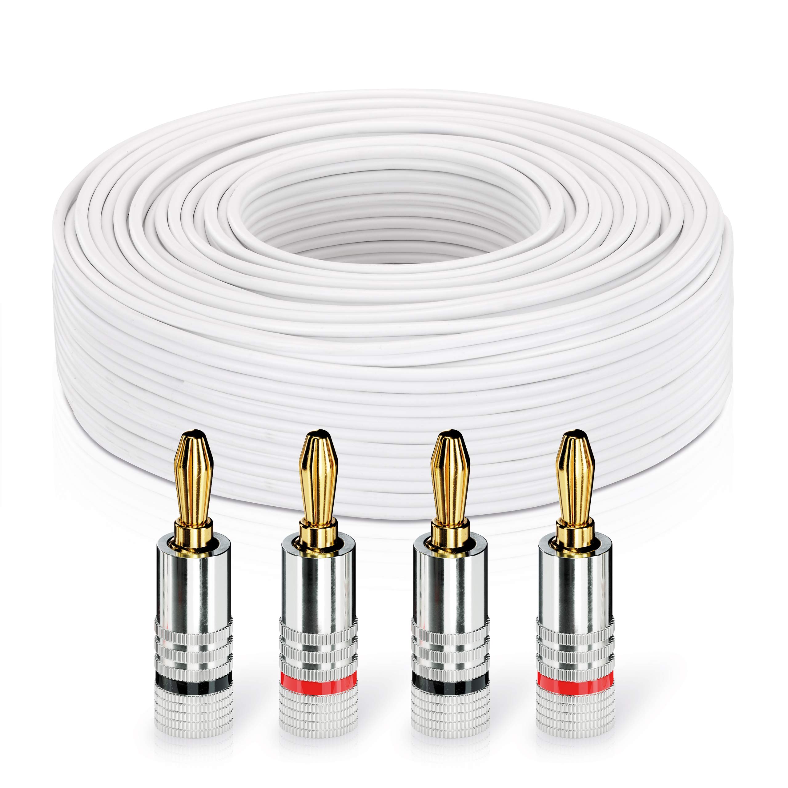 Sonero S-SC2150T-25 Cables para Altavoces CCA, 25 m, Transparente — view 7