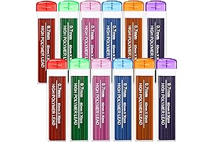 JOVITEC 0.7 mm Colored Mechanical Pencil Refills