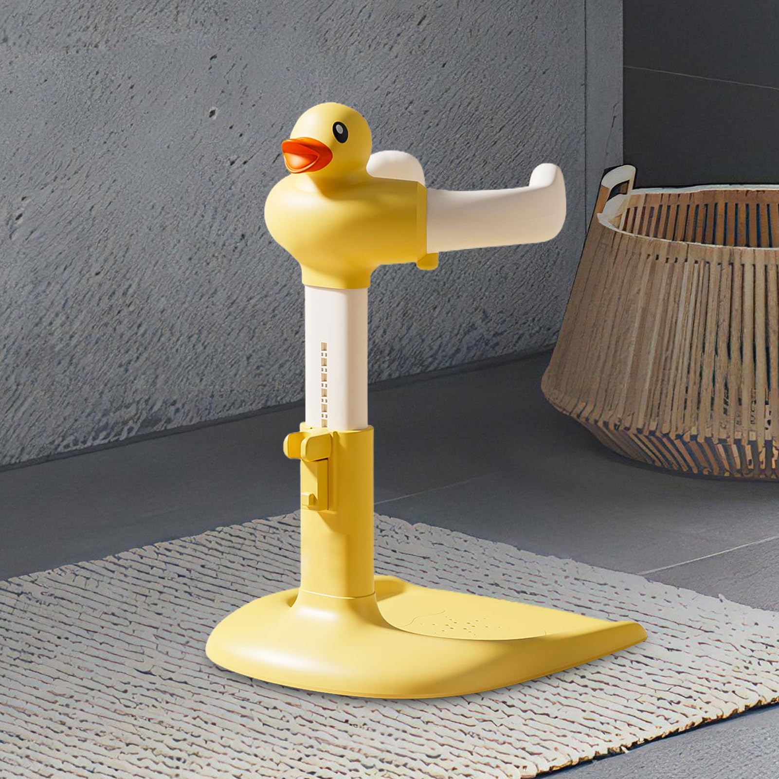 Soporte Infantil Para Baño Base Antideslizante Con Soporte Ajustable Y | Soporte de pie para baño infantil Para Niños 0-36 Meses, Niños, Niñas, Padres, Hogar Y Sala De