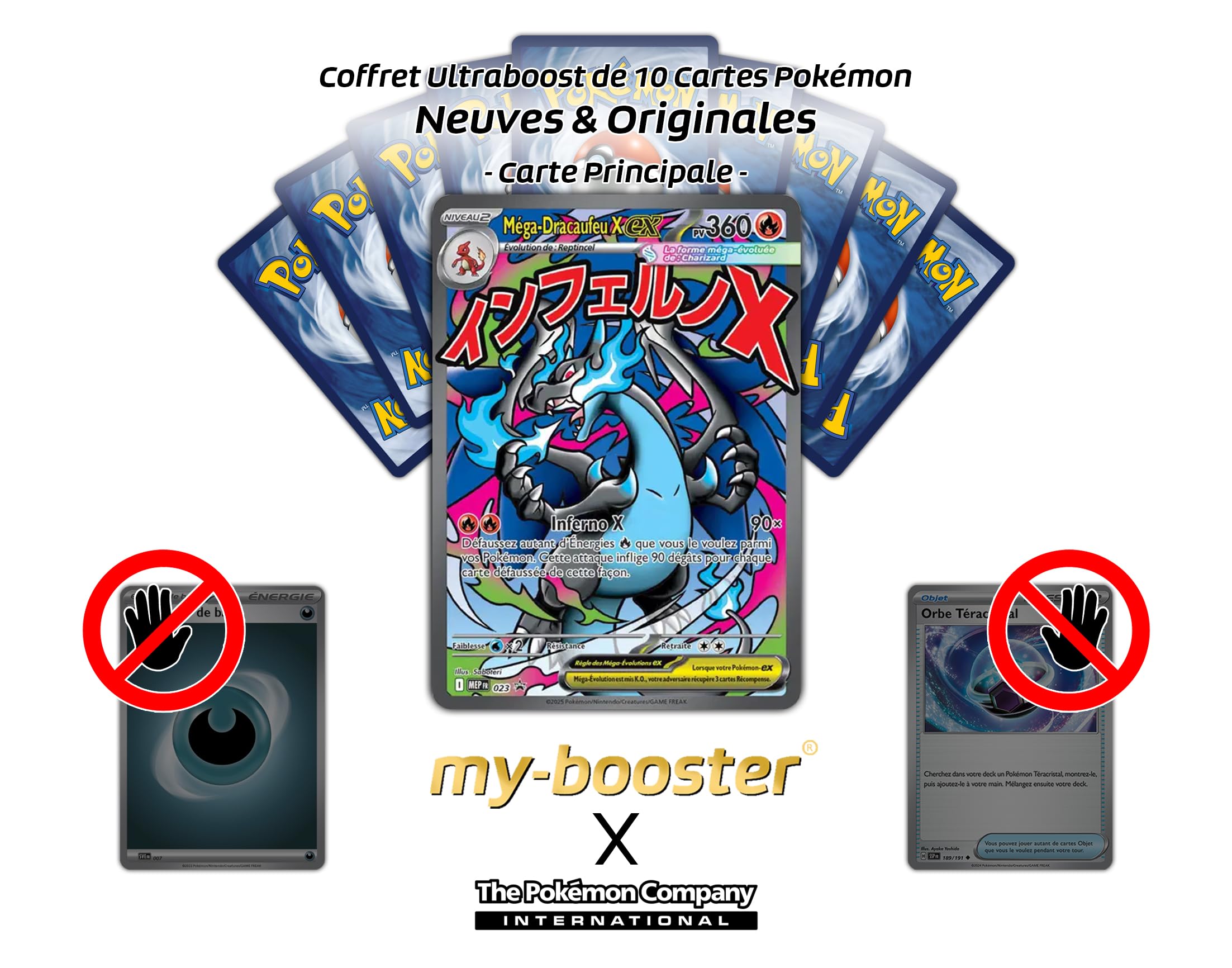 Boîte de 36 boosters ME01 Méga-Évolution - Pokémon Card Game Boîte de 36 boosters ME01 Méga-Évolution - Pokémon Card Game